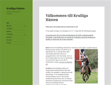 Tablet Screenshot of krulligahasten.se